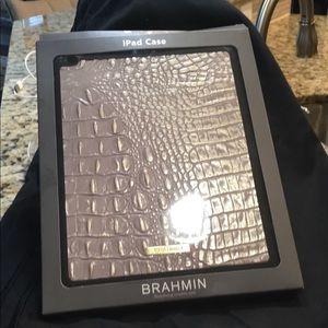 Brahmin embossed leather iphone5 and iPad case